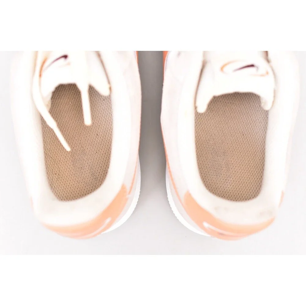 Nike Air Force 1 '07 Sneakers Tennis Shoes Women’s 9.5 White Beige Tan Suede